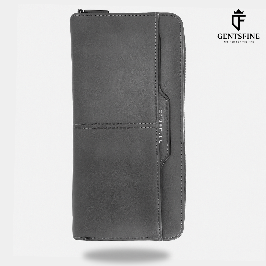 M Series Modern Bi-Fold Faux Leather Wallet – With Free Delivery