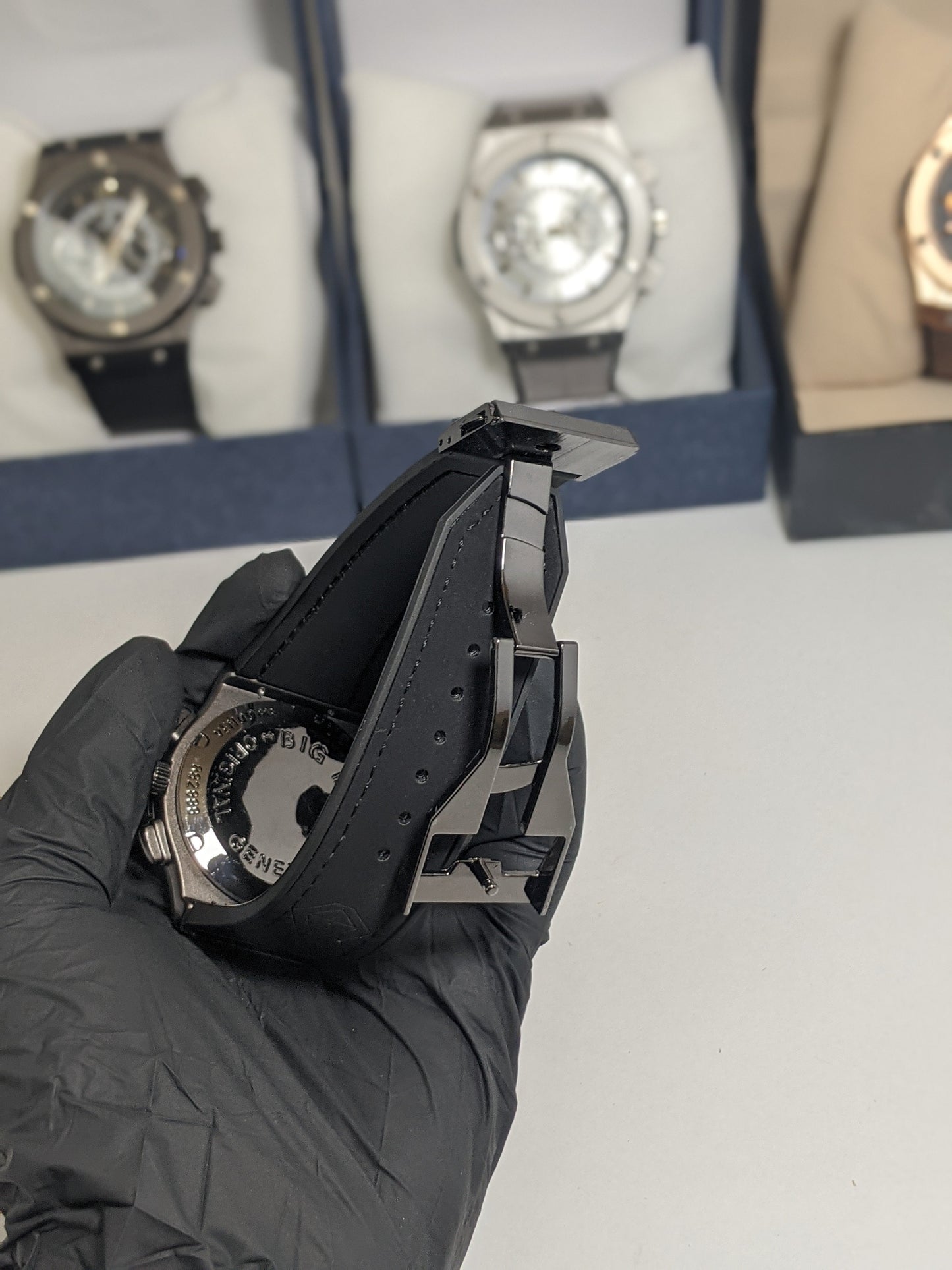 Hublot BigBang Stainless Steel Dial Model (Black)