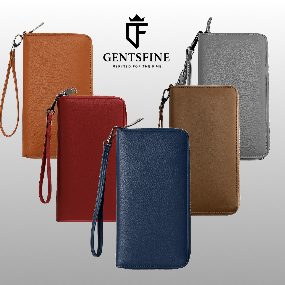M Series Modern Bi-Fold Faux Leather Wallet – With Free Delivery