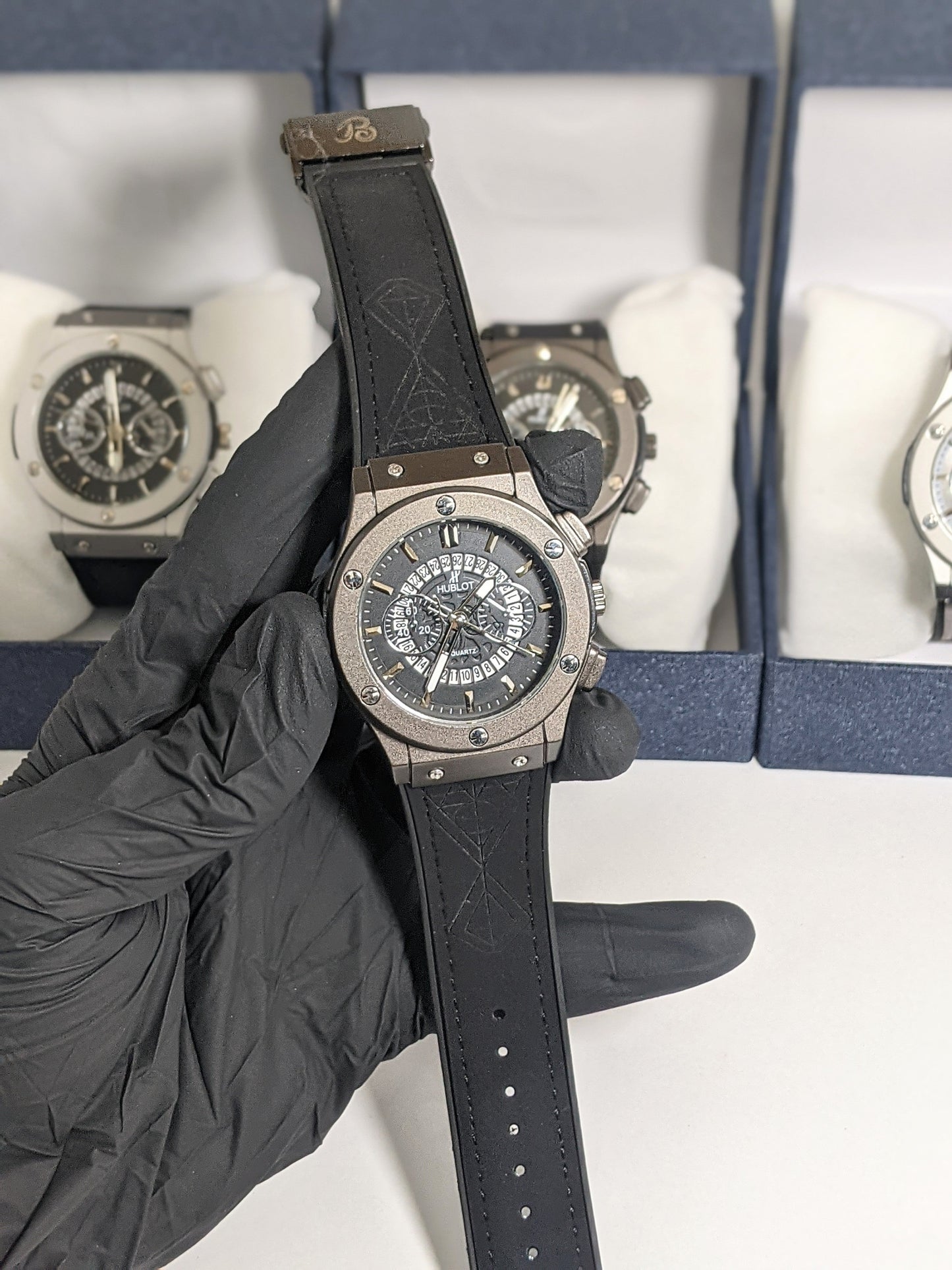 Hublot BigBang Stainless Steel Dial Model  (Black)