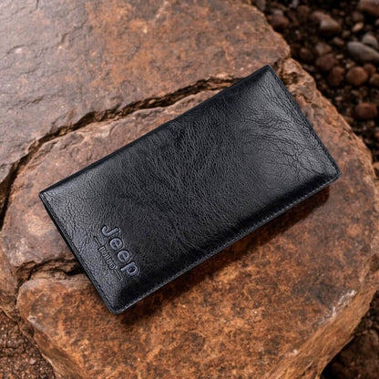 (Buy 1 Get 1 free )Jeep Leather Imported Branded Wallet
