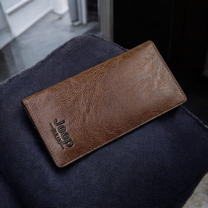 (Buy 1 Get 1 free )Jeep Leather Imported Branded Wallet