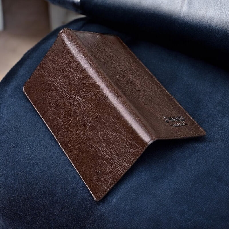 (Buy 1 Get 1 free )Jeep Leather Imported Branded Wallet