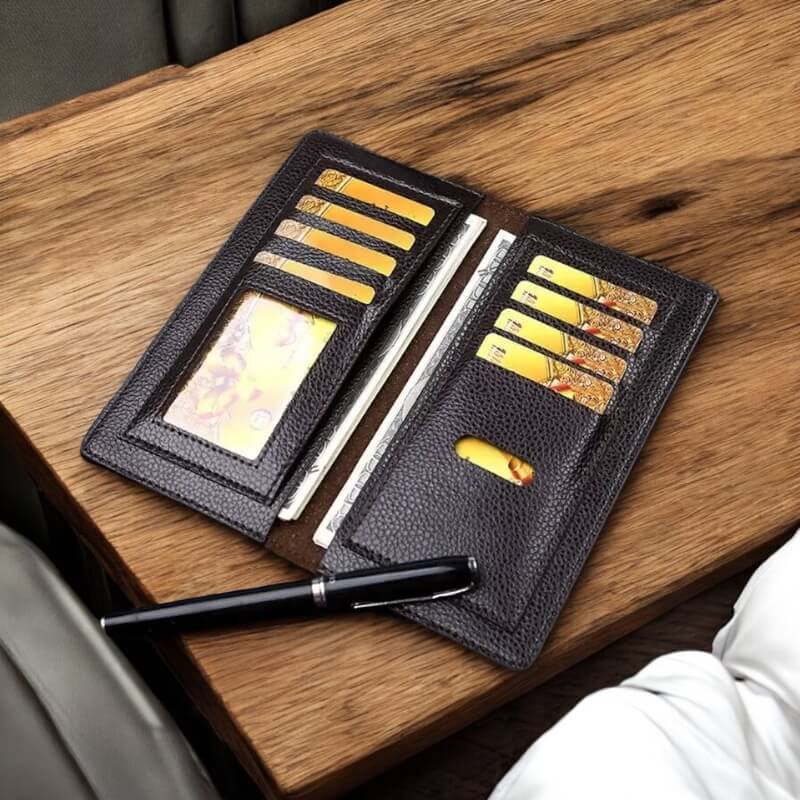 (Buy 1 Get 1 free )Jeep Leather Imported Branded Wallet